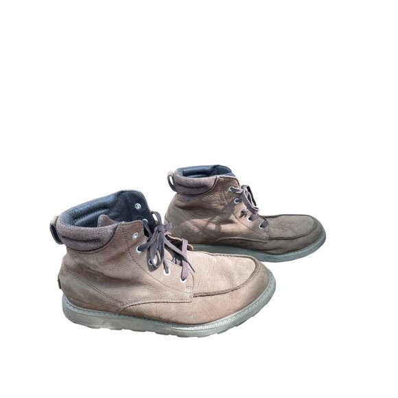 Sorel Mens Brown Leather Waterproof Ankle Boots Size 11 SKU 9138 main image 11